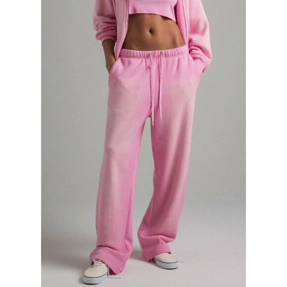Elwood Pants - Elwood Core Straight Leg Sweatpants Pink Size XL